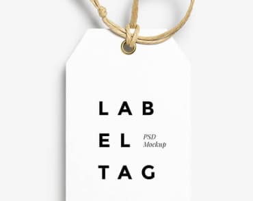 картонна бірка проекту LAB EL TAG